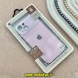 قاب گوشی iPhone 15 آیفون PVD مدل AUTO FOCUS محافظ لنز دار صورتی کد 92198
