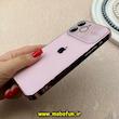 قاب گوشی iPhone 15 Pro Max آیفون PVD مدل AUTO FOCUS محافظ لنز دار صورتی کد 92204