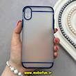 قاب گوشی iPhone XR آیفون طرح پشت مات سوپر اسپرت سرمه ای کد 92212