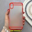 قاب گوشی iPhone XR آیفون طرح پشت مات سوپر اسپرت قرمز کد 92213