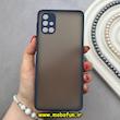 قاب گوشی Galaxy M51 سامسونگ طرح پشت مات سرمه ای کد 92214