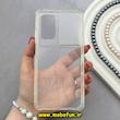 قاب گوشی Mi 10T / Mi 10T Pro شیائومی طرح پشت طلق شفاف دور ژله ای محافظ لنز دار کشویی بی رنگ کد 92218