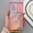 قاب گوشی Mi 10T / Mi 10T Pro شیائومی طرح پشت طلق شفاف دور ژله ای محافظ لنز دار کشویی صورتی فانتزی کد 92219