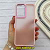 قاب گوشی Xiaomi 13 Lite شیائومی پشت مات متال کیس دور سیلیکونی صورتی کد 92226