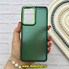 قاب گوشی Xiaomi 13 Lite شیائومی پشت مات متال کیس دور سیلیکونی سبز تیره کد 92228