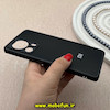 قاب گوشی Xiaomi 13 Lite شیائومی مدل PVD ضد خش پشت گلس شیشه ای محافظ لنز دار مشکی کد 92230