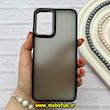 قاب گوشی Redmi Note 11 4G / Redmi Note 11S / Redmi Note 12S شیائومی پشت مات متال کیس دور سیلیکونی مشکی کد 92241