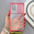 قاب گوشی Redmi 9T / Poco M3 شیائومی طرح پشت طلق شفاف دور ژله ای محافظ لنز دار کشویی صورتی فانتزی کد 92255