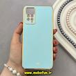 قاب گوشی Redmi Note 11 Pro 4G Global / Redmi Note 11 Pro 5G Global / Redmi Note 11E Pro / Redmi Note 12 Pro 4G شیائومی طرح ژله ای مای کیس گلد لاین دور طلایی محافظ لنز دار آبی فیروزه ای کد 92278