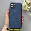 قاب گوشی Galaxy A03 2022 سامسونگ طرح ژله ای چرمی ساده REMAX سرمه ای کد 92318