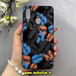 قاب گوشی Galaxy A20S سامسونگ فانتزی برجسته ژله ای طرح گل زیبا کد 92378