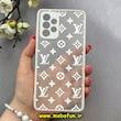 قاب گوشی Galaxy A52 4G / Galaxy A52 5G / Galaxy A52S سامسونگ طرح رینبو دیاموند محافظ لنزدار ایربگ دار مدل لویی ویتون LV سفید کد 92382