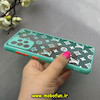 قاب گوشی Galaxy A52 4G / Galaxy A52 5G / Galaxy A52S سامسونگ طرح رینبو دیاموند محافظ لنزدار ایربگ دار مدل لویی ویتون LV سبزآبی کد 92384