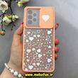 قاب گوشی Galaxy A52 4G / Galaxy A52 5G / Galaxy A52S سامسونگ طرح پشت مات کشویی محافظ لنز دار فانتزی قلبی گلبهی کد 92393