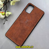 قاب گوشی Galaxy A71 سامسونگ طرح ژله ای چرمی ساده گوزنی قهوه ای کد 92409