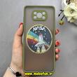 قاب گوشی Poco X3 NFC / Poco X3 Pro شیائومی طرح پشت مات فانتزی nasa سبز سدری کد 92505