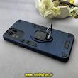 قاب گوشی Redmi Note 10 4G / Redmi Note 10S / Poco M5S شیائومی طرح ضد ضربه بتمن هولدر دار محافظ لنز دار سرمه ای کد 92527