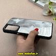 قاب گوشی Galaxy A24 سامسونگ پشت گلس آینه ای اورجینال CASETIFY محافظ لنزدار طرح پروانه کد 92565