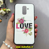 قاب گوشی Galaxy A6 Plus سامسونگ طرح فانتزی برجسته طرح عشق LOVE کد 92607