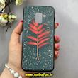 قاب گوشی Galaxy A8 2018 سامسونگ فانتزی طرح دار برگ کد 92610