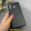 قاب گوشی Galaxy A20 / A30 سامسونگ طرح پشت طلق الماسی دور سیلیکونی مشکی کد 92649