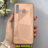 قاب گوشی Galaxy A20 / A30 سامسونگ طرح پشت طلق الماسی دور سیلیکونی رزگلد کد 92651