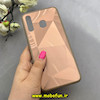 قاب گوشی Galaxy A20 / A30 سامسونگ طرح پشت طلق الماسی دور سیلیکونی رزگلد کد 92651