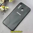قاب گوشی Galaxy A20 / Galaxy A30 سامسونگ طرح دور سیلیکونی پشت براق مشکی کد 92654