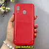 قاب گوشی Galaxy A20 / Galaxy A30 سامسونگ طرح پشت براق قرمز کد 92656