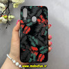 قاب گوشی Galaxy A20S سامسونگ فانتزی برجسته ژله ای طرح گل زیبا کد 92673