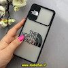 قاب گوشی Galaxy A31 سامسونگ طرح پشت مات کشویی محافظ لنز دار فانتزی THE NORTH FACE مشکی کد 92684