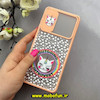 قاب گوشی Galaxy A31 سامسونگ طرح پشت مات کشویی محافظ لنز دار فانتزی یونیکورن گلبهی کد 92691