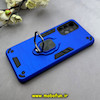 قاب گوشی Galaxy A32 4G سامسونگ طرح ضد ضربه بتمن هولدر دار محافظ لنز دار آبی کاربنی کد 92693