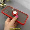 قاب گوشی Galaxy A32 4G سامسونگ پشت مات هولدر دار انگشتی مگنتی قرمز کد 92699