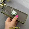 قاب گوشی Galaxy A32 4G سامسونگ پشت مات هولدر دار انگشتی مگنتی سبز سدری کد 92700