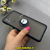 قاب گوشی Galaxy A32 4G سامسونگ پشت مات هولدر دار انگشتی مگنتی سرمه ای کد 92701