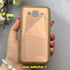 قاب گوشی Galaxy J5 2015 / J500 سامسونگ طرح پشت طلق الماسی دور سیلیکونی رزگلد کد 92837