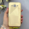 قاب گوشی Galaxy J5 2015 / J500 سامسونگ طرح پشت طلق الماسی دور سیلیکونی طلایی کد 92838