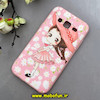 قاب گوشی Galaxy J5 2015 / J500 سامسونگ طرح ژله ای فانتزی صورتی دخترونه کد 92841