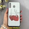قاب گوشی Galaxy M30 سامسونگ فانتزی طرح دار قلب قرمز کد 92857