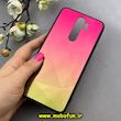 قاب گوشی Redmi Note 8 Pro شیائومی طرح پشت طلق الماسی دور سیلیکونی دورنگ کد 92928