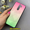 قاب گوشی Redmi Note 8 Pro شیائومی طرح پشت طلق الماسی دور سیلیکونی دورنگ کد 92929