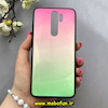 قاب گوشی Redmi Note 8 Pro شیائومی طرح پشت طلق الماسی دور سیلیکونی دورنگ کد 92929