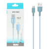 کابل شارژ 1 متری فست USB to Type-C برند BUKU مدل MA-103 رنگ آبی کد 30442