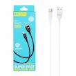 کابل شارژ 1 متری فست USB to Type-C برند BUKU مدل MA-101C رنگ سفید کد 30443