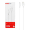 کابل شارژ 1 متری فست USB to MicroUSB برند TRANYOO مدل T-S13 V رنگ سفید کد 30452