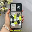 قاب گوشی Redmi Note 10S / Redmi Note 10 4G / Poco M5S شیائومی طرح پشت مات کشویی محافظ لنز دار فانتزی نایکی NIKE مشکی کد 93000