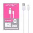 کابل شارژ 1 متری فست USB to Lightning برند X-Energy مدل X-200 رنگ سفید کد 30465