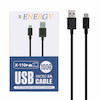 کابل شارژ 1 متری فست USB to MicroUSB برند X-Energy مدل X-110 رنگ مشکی کد 30473