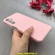 قاب گوشی Galaxy A15 سامسونگ سیلیکونی پاستیلی اورجینال Case پاک کنی داخل مخملی درجه یک صورتی روشن کد 100035